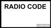 Panasonic Auto Radio Code
