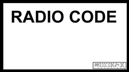 passend für Alfa Romeo Blaupunkt Auto Radio Code 