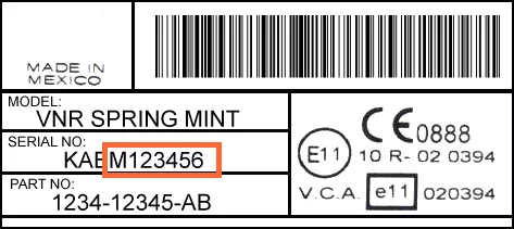 passend für Visteon Ford M-Code – Bild 3