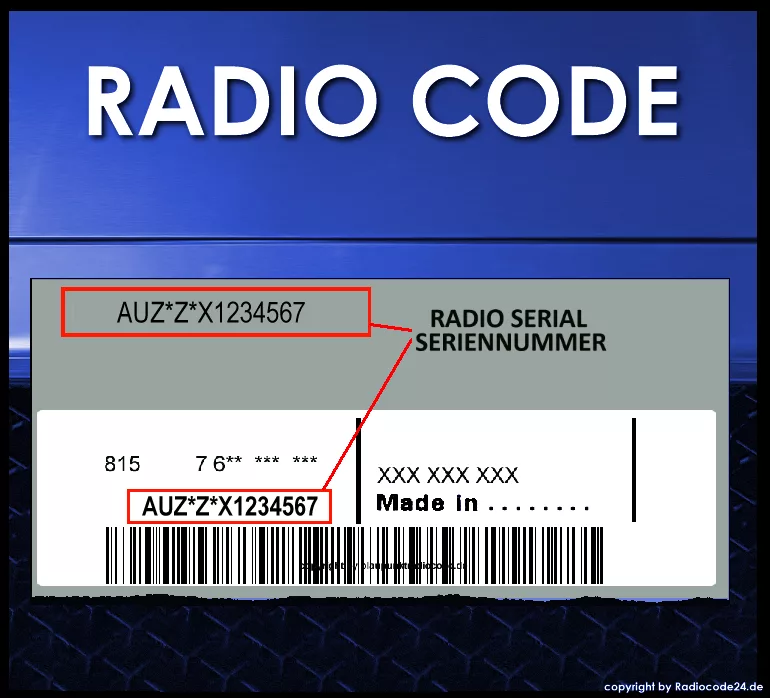Audi Radio Code – Bild 2